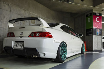 2006 Honda Integra - Motegi MR158 Tsubaki - Green | Motegi